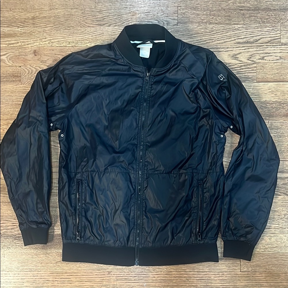 Nike x Fragment Court Coaches Jacket Medium 729793-010 Lab White Black Track EUC